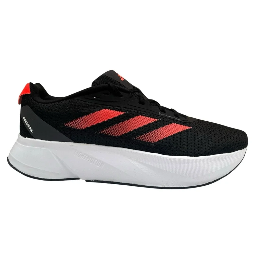 adidas Men's Duramo SL M Running Athletic Shoes Size 9 Black Solar Red IF9483